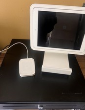 Square IPad Stand POS Register w/Square Reader, Apple 6th Gen IPad & Cash Drawer picture