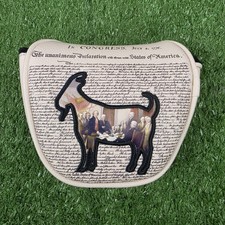 GOATED Golf Mallet Headcover The Declaration Congress Limited Edition Sold Out  picture