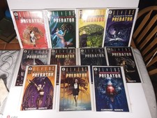 Lot Of 11 Aliens vs Predator - The Deadliest of the Species Issues #2 Thru 12  picture