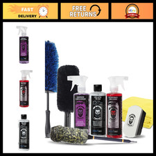 8pc Wheel & Tire Cleaning Kit - Heavy-Duty Wheel Cleaner, Brushes & Cloths picture