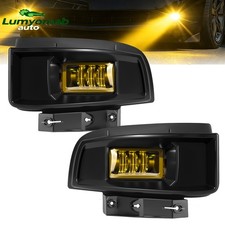 For 2005-2013 Chevy Chevrolet Corvette C6 LED Fog Lights Bumper Lamps Clear Lens picture