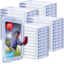YZtree 130pt Magnetic Card Holder 40 Pack One Touch picture