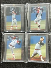 1991 Calbee Hideo Nomo RC #61, #62 #63 #64 Lot Of 4-Kintetsu Buffaloes See Desc picture