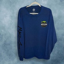 Maui and Sons Blue Long Sleeve Graphic Shirt Men’s XL picture