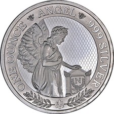 2021 St. Helena 1 Ounce Silver - Angel: Napoleon - BU - STOCK picture