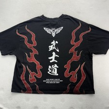 Darc Sport Wolves Club Bushido Chapter 2 T-Shirt Flames Cropped 2XL #226 Of 1000 picture