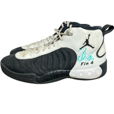 Jordan Jumpman Pro Michael Finley PE Game Worn Sample Tim Hardaway AUTOGRAPH 🔥 picture