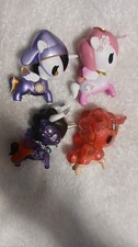 Tokidoki Unicorno Mixed Variety Lot of 4 - Loose Vinyls Figures picture