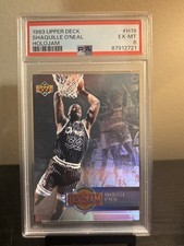 1993-94 Upper Deck - Box Set Holojam Shaquille O'Neal #H19 Orlando Magic PSA 6 picture