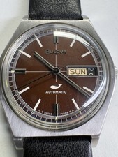 VINTAGE N0 1970 Bulova Golden Clipper “E” Serviced  picture