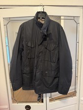 Barbour Sapper Waxed Jacket Navy Blue (limited Lightweight Wax Edition) picture