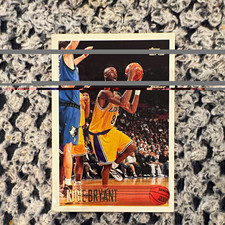 Topps 1996-97 Kobe Bryant Los Angeles Lakers #3 Base Set NBA Card Rookie picture