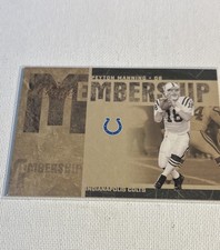 2005 Donruss Classics - Membership Peyton Manning #MS-24 /1000 picture