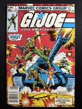 G.I. Joe #1 1982 Marvel Newsstand Edition 1st App Snake Eyes 1st Print VF *A1 picture