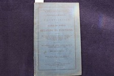 1876 MASSACHUSETTS ELECTION LAWS IN FORCE COMPILATION SOFTCOVER BOOK - K 859 picture
