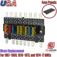 NEW For AMC Direct Replacement Fuse Panels 1967~1969 picture