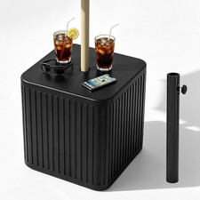 2-In-1 Umbrella Side Table – 16.54