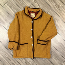 Vintage Woolrich Made in USA Women’s Curly Fleece Jacket L picture