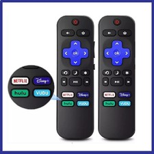 2pack Remote Control Replacement for All Roku TV TCL/Hisense/Onn Roku picture