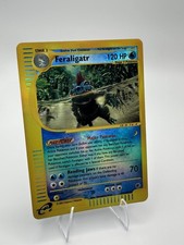 Feraligatr 12/165 Expedition 2002 Rate Reverse Holo E-series Pokémon picture