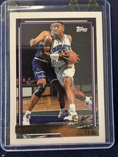 1992-93 Topps Gold Alonzo Mourning Rookie Draft Pick RC #393 Hornets HOF picture