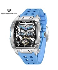 PAGANI DESIGN 42MM PD-YS018 Skeleton Dial Mechanical Watch 50M picture