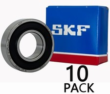 (10 PACK) SKF 6003-2RSH 17X35X10MM Double Rubber Seal Ball Bearings 6003-2RS picture