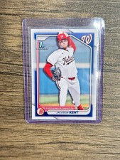 2024 Bowman Draft JACKSON KENT 1ST BOWMAN #BD-174 Nationals RC picture