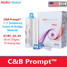 Dental Self-curing C&B Prompt 1:1 Temporary Crown and Bridge Material, PacDent picture