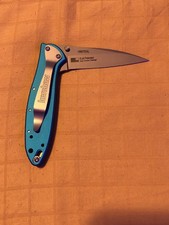 Kershaw 1660TEAL Leek Pocket Knife - Color TEAL & Is Brand New In Box.  picture