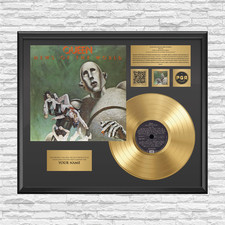 Gold Plated LP Vinyl - Queen News Of The World - Memorabilia Music Gift | PGR picture