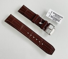 New Genuine Baume & Mercier Alligator Watch Strap 20mm M0A10128 - Generic Buckle picture