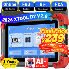 XTOOL USED D7 Auto All System Diagnostic Bidirectional Key Programming Scanner picture