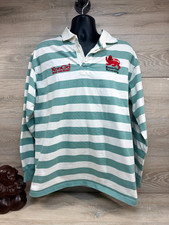 KooGa Rugby Cambridge University Long Sleeved Collared Rubber Buttons Shirt L picture