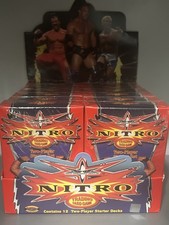2000 Wizards of the West Coast WCW Nitro TCG Sealed 2 Player Starter Box picture