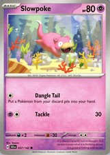 Slowpoke 057/142 Common Stellar Crown Pokemon Lightly Played picture