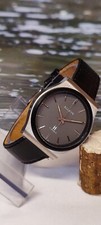 ALLWYN 17 JEWELS WINDING NOS GRAY DIAL Y380-6051 INDIA MEN'S FULL WORKING VTG. picture