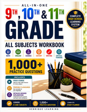 9Th, 10Th and 11Th Grade All Subjects Workbook: Comprehensive High School picture
