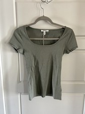 Splendid collection women’s ribbed shirts gray size S $58 picture
