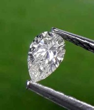 GRA Certified Loose Moissanite Pear Shape Stones D VVS1  All Sizes USA Stock picture