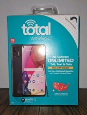 New Black Total Wireless Moto G Stylus 128GB 6.8