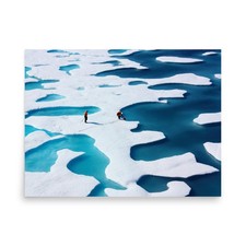 Kathryn Hansen ICESCAPE Arctic Print NASA Alaska Ice Wall Art picture
