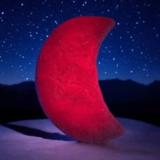 Honeycomb Ruby Moon Carving UV Reactive picture