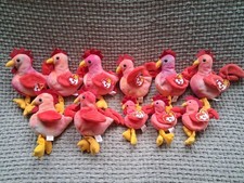 Lot of 11 TY Beanie Baby Strut Toys picture