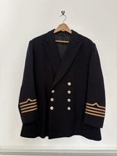Vintage 1970s British Military Officer Jacket Gold Braid 42 Chest M/L Used picture