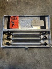 Whitey DOT-3E1800 500cc SS Sample Cylinder Lot(3) w/Valves+Case picture