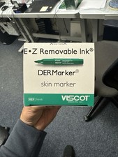Skin E-Z Skin Marker Regular Tip Green, Non-Sterile VISCOT #1444, 50/Each/BOX. picture