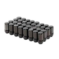 2020-2027 Silverado HD Sierra HD Gloss Black Lug Nut Pkg 85124436 OEM GM picture