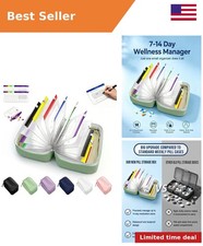 A8 Waterproof Pill Organizer Set with 14 Pill Pouches for Travel picture