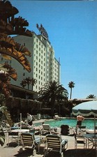 Los Angeles Hollywood Roosevelt Hotel Pool Area Vtg Postcard 28A picture